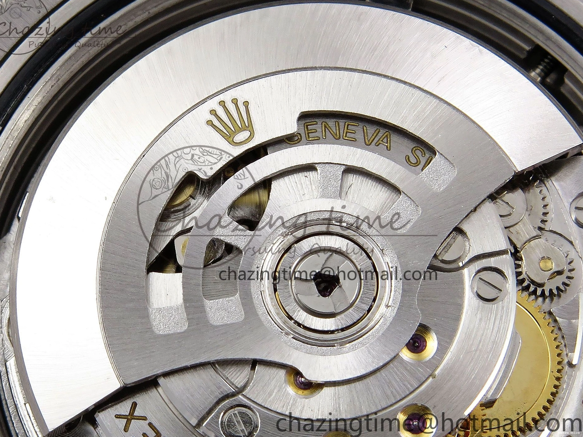 0516 FreshLook DayDate 40 SS JDF 904L Steel Gray Stick Dial on President Bracelet VR3255 V3 (Gain Weight) 1446